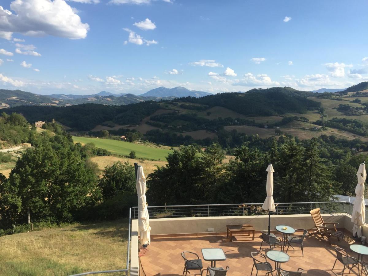Green B&B Urbino Cá del vento Exterior foto